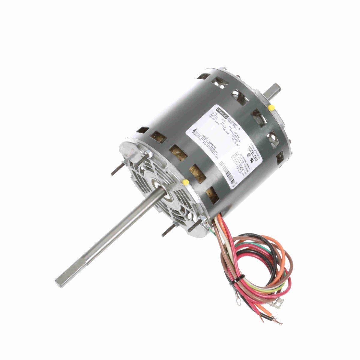 D872 Fasco Motor 3/4 HP, 1075 RPM, 230 V, OEM, 1 Phase, 2 Speed
