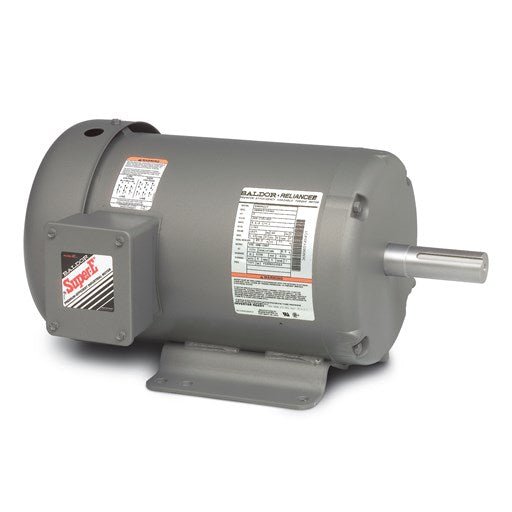EHM3546T Baldor Motor 1HP 1760RPM 143T TEFC 230/460 Volt 3 Phase 35Z141M492G1 - Square One Electric Motors & Pumps