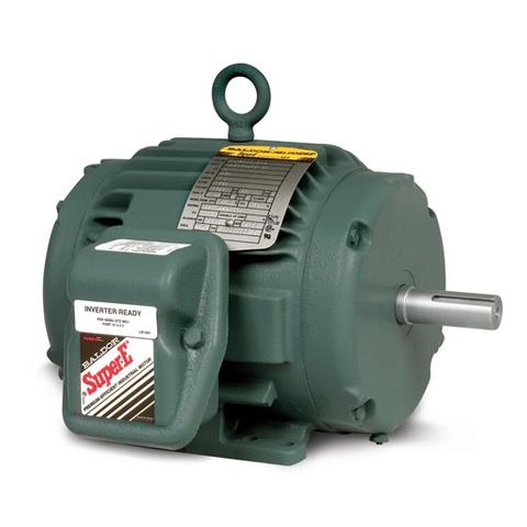 ENCP3581T - 4 Baldor Motor 1HP 1765RPM 143T TENV 460 Volt 3 Phase 05F068W751G1 - Square One Electric Motors & Pumps