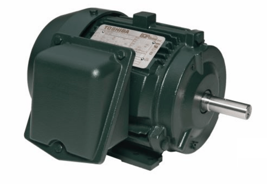 0028XSSB41A - P Toshiba Motor 2hp 900rpm 213T TEFC 460V 3 Phase - Square One Electric Motors & Pumps
