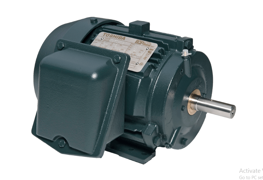 0026XDSB47A - P Toshiba Motor 2hp 1200rpm 184TC TEFC 460V 3 Phase - Square One Electric Motors & Pumps