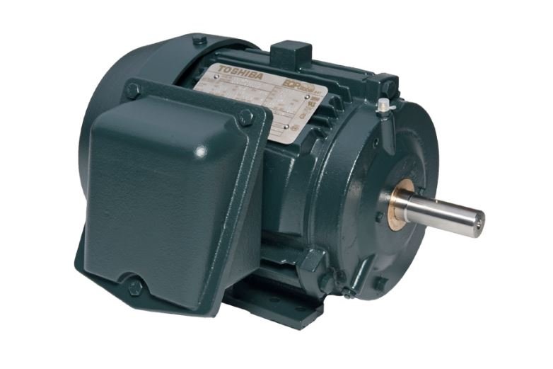 0018XDSB41A - P Toshiba Motor 1hp 900rpm 182T TEFC 460V 3 Phase - Square One Electric Motors & Pumps
