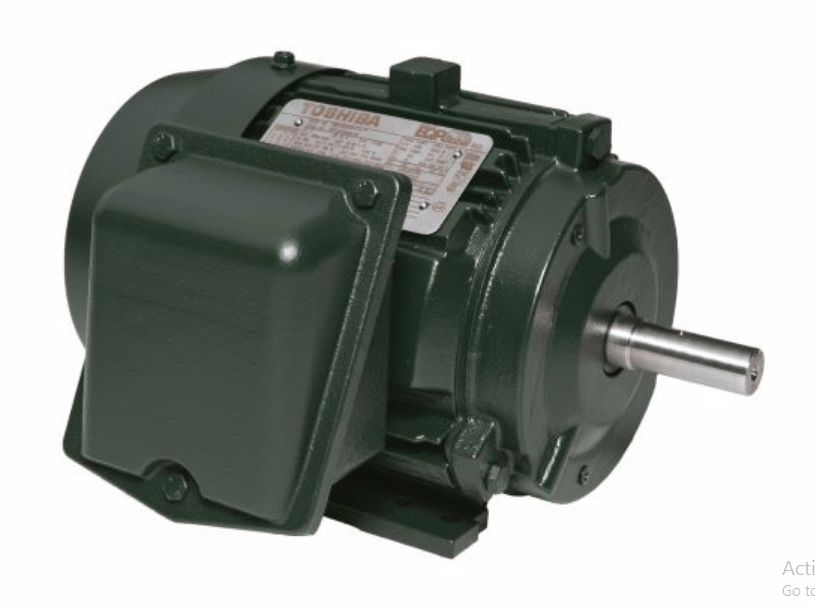 0026SDSC42A - P Toshiba Motor 2hp 1200rpm 184TC TEFC 575V 3 Phase - Square One Electric Motors & Pumps