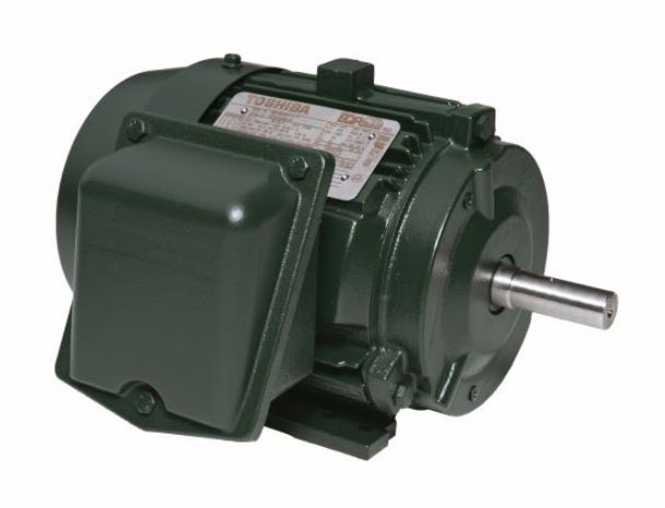 0014XDSC44A - P Toshiba Motor 1hp 1800rpm 143TC TEFC 575V 3 Phase - Square One Electric Motors & Pumps