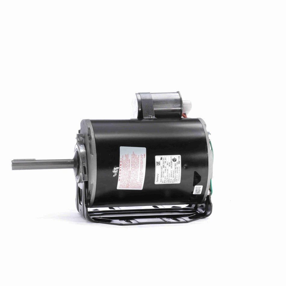 FB1106 Century Motor 1HP 1075RPM 56Y SEMI ENCLOSED 208 - 230/460 Volt 1 Phase - Square One Electric Motors & Pumps