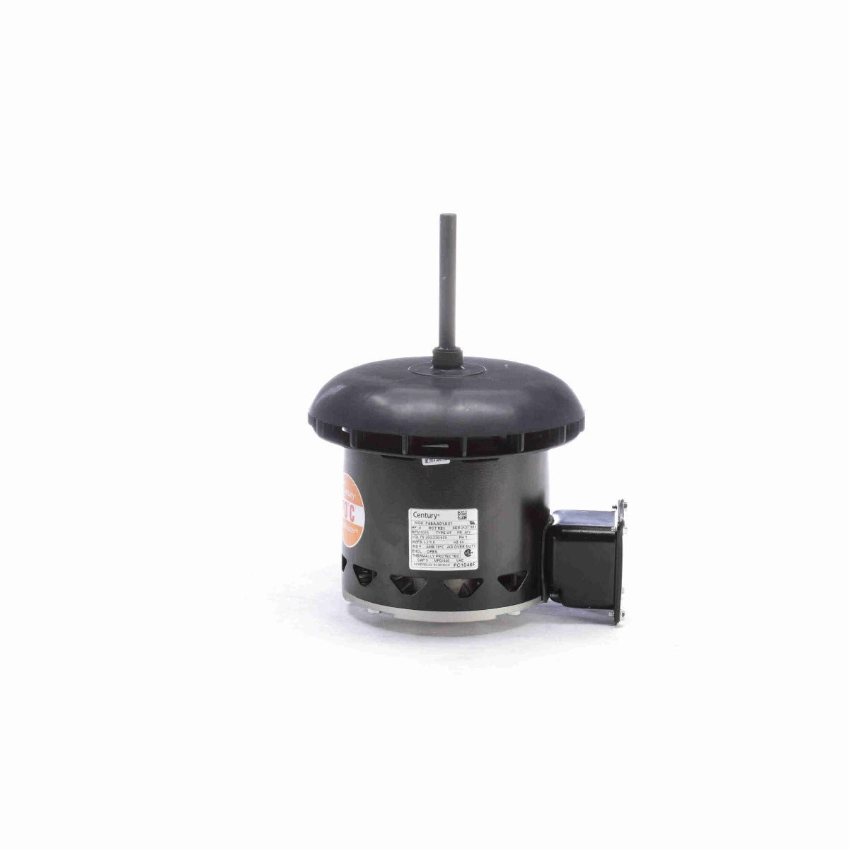 FC1046F Century Motor 2/5HP 1075RPM 48 OAO 200 - 230/460 Volt 1 Phase - Square One Electric Motors & Pumps