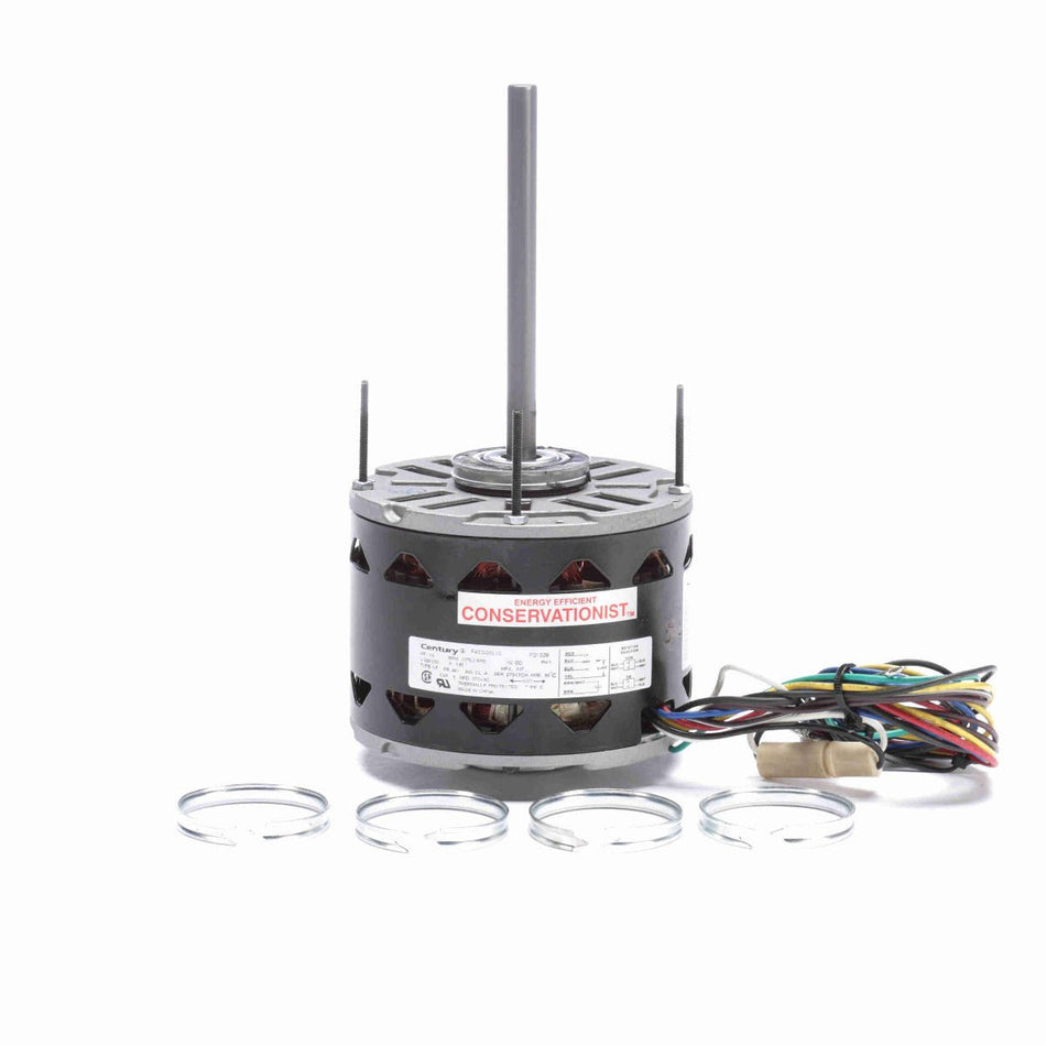 FD1026 Century Motor 1/4HP 1075RPM 48Y OPEN 208 - 230 Volt 1 Phase - Square One Electric Motors & Pumps