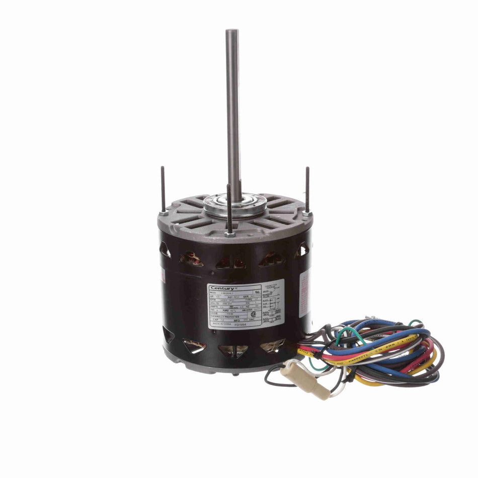 FD1054 Century Motor 1/2HP 1625RPM 48Y OPEN 208 - 230 Volt 1 Phase - Square One Electric Motors & Pumps