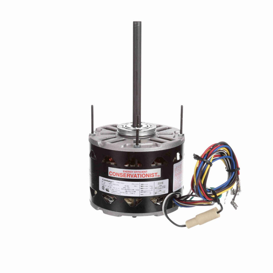 FDL1026 Century Motor 1/4HP 1075RPM 48Y OPEN 115 Volt 1 Phase - Square One Electric Motors & Pumps
