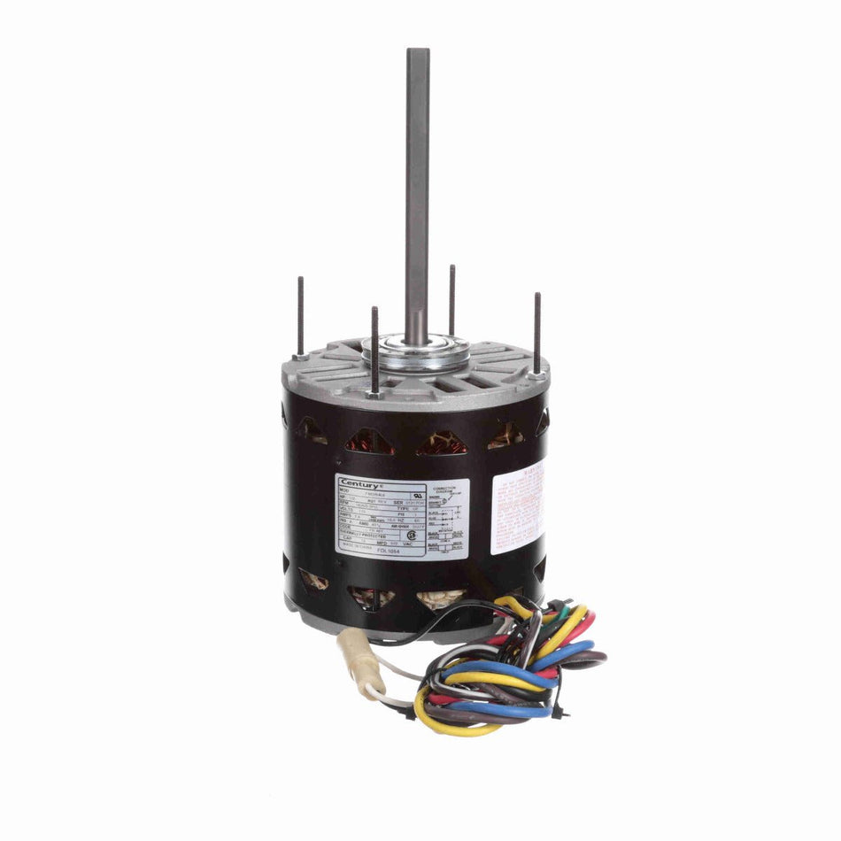 FDL1054 Century Motor 1/2HP 1625RPM 48Y OPEN 115 Volt 1 Phase - Square One Electric Motors & Pumps