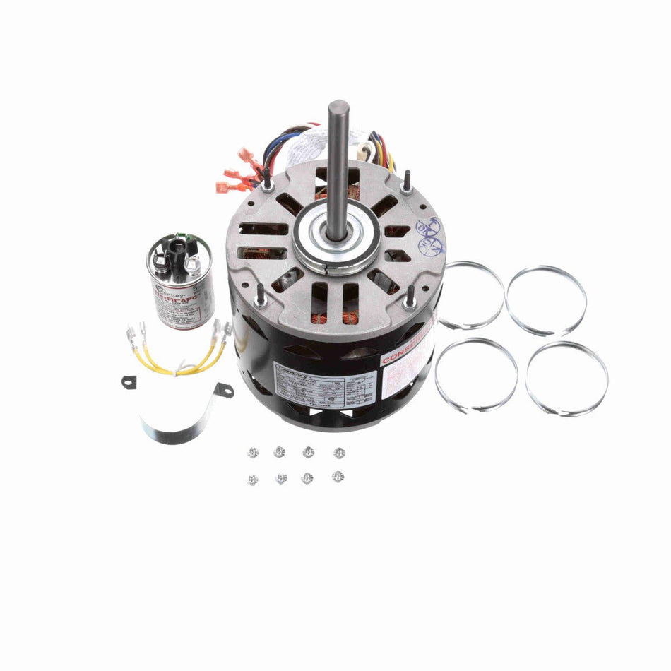 FDL6001A Century Motor 1/2 - 1/6HP 1075RPM 48Y OPEN 115 Volt 1 Phase - Square One Electric Motors & Pumps
