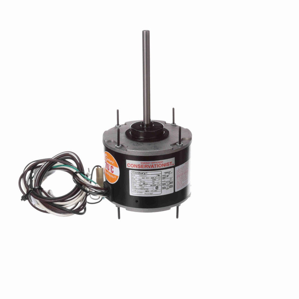 FE1016SF Century Motor 1/6HP 1075RPM 48 ENCLOSED 208 - 230 Volt 1 Phase - Square One Electric Motors & Pumps