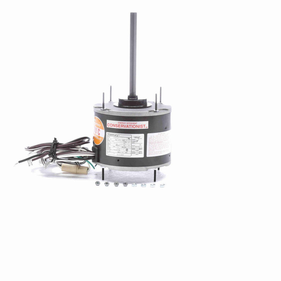 FE1018SF Century Motor 1/6HP 825RPM 48 ENC 208 - 230 Volt 1 Phase - Square One Electric Motors & Pumps