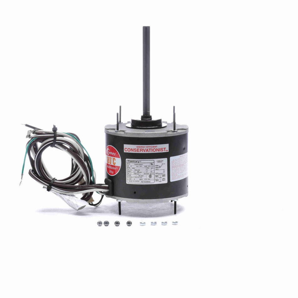 FE1028SF Century Motor 1/4HP 825RPM 48Y ENCLOSED 208 - 230 Volt 1 Phase - Square One Electric Motors & Pumps