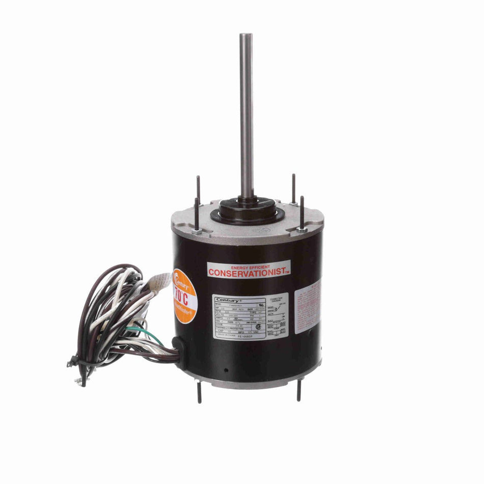 FE1058SF Century Motor 1/2HP 825RPM 48 ENCLOSED 208 - 230 Volt 1 Phase - Square One Electric Motors & Pumps