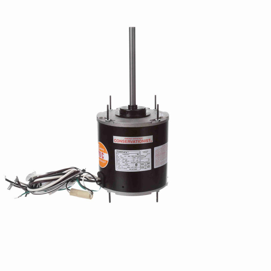 FE1076SF Century Motor 3/4HP 1075RPM 48 ENC 208 - 230 Volt 1 Phase - Square One Electric Motors & Pumps