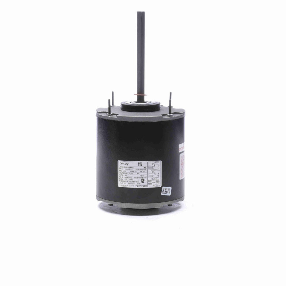 FEH1056D Century Motor 1/2HP 1075RPM 48Y ENCLOSED 208 - 230/460 Volt 1 Phase - Square One Electric Motors & Pumps