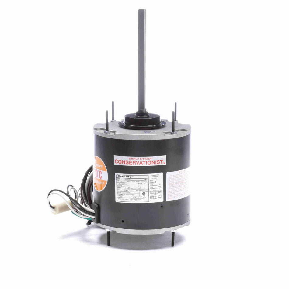 FEH1056SF Century Motor 1/2HP 1075RPM 48Y ENC 208 - 230 Volt 1 Phase - Square One Electric Motors & Pumps