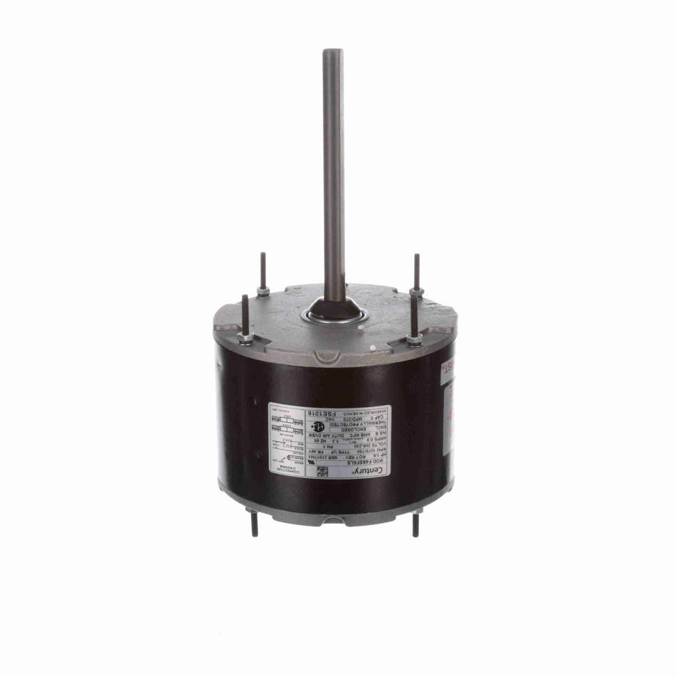 FSE1016 Century Motor 1/6HP 1075/750RPM 48Y ENCLOSED 208 - 230 Volt 1 Phase - Square One Electric Motors & Pumps