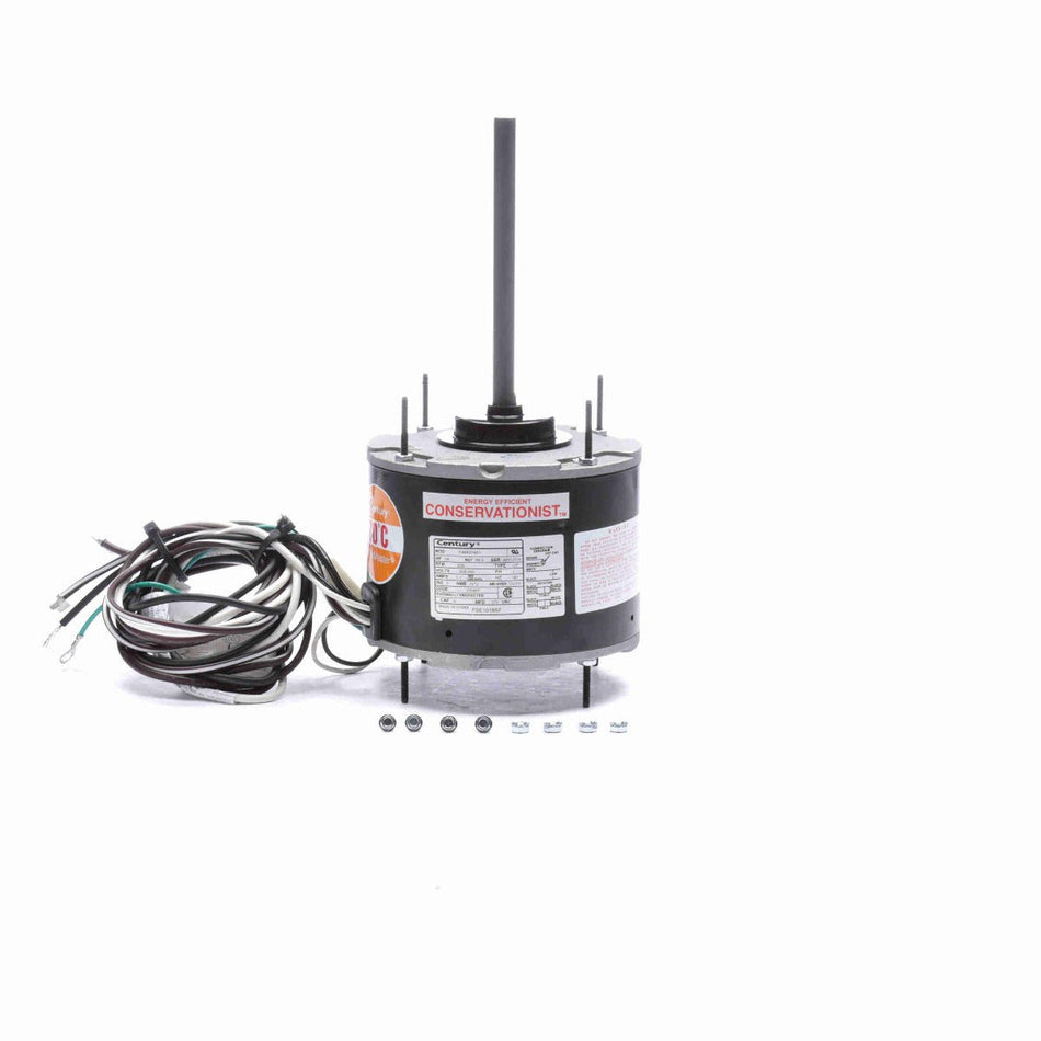 FSE1018SF Century Motor 1/6HP 825RPM 48 ENCLOSED 208 - 230 Volt 1 Phase - Square One Electric Motors & Pumps