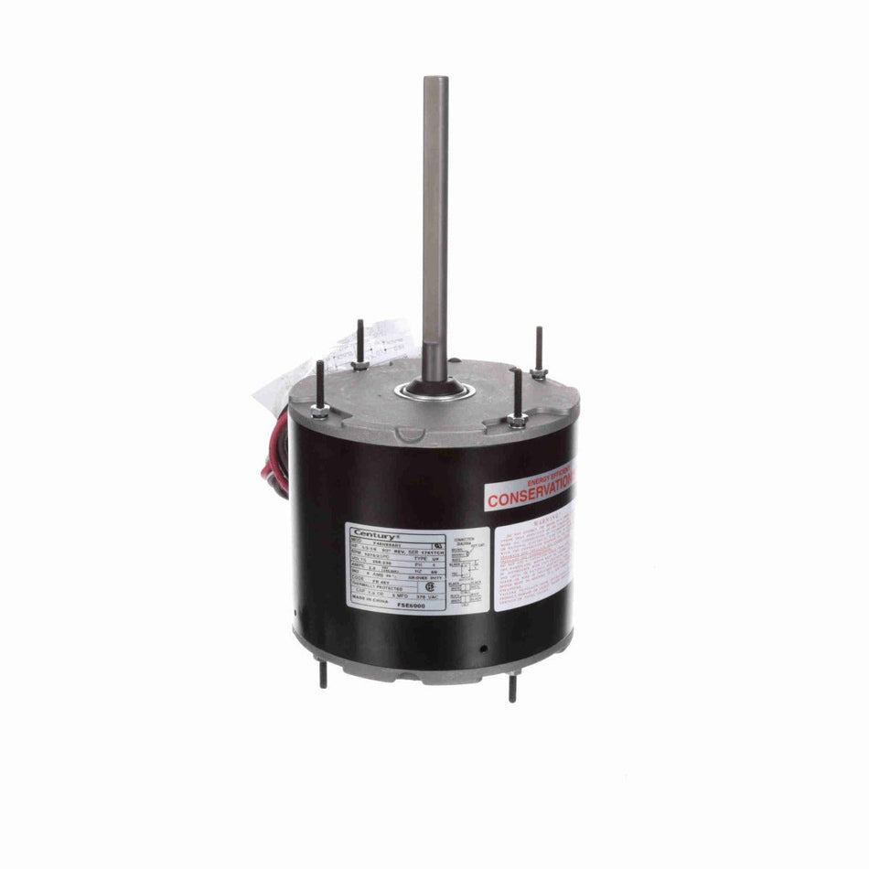 FSE6000 Century Motor 1/3 - 1/6HP 1075RPM 48Y ENCLOSED 208 - 230Volt 1 Phase - Square One Electric Motors & Pumps