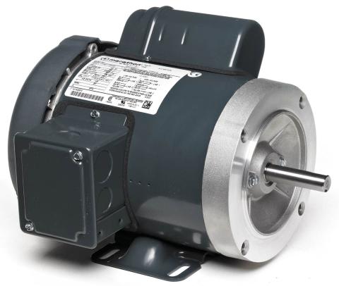 G570 Marathon Motor 1/3HP 1800RPM 56C TEFC 115/208 - 230 Volt 1 Phase 056C17F5320 - Square One Electric Motors & Pumps
