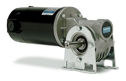 M1135286 Leeson Gear Motor 1/4HP 250RPM 34 TEFC 90V DC - Square One Electric Motors & Pumps