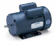 092011.00 Leeson Motor 1/6HP 3450RPM 42 TENV 115/208 - 230V 1Ph C42C34NB1 - Square One Electric Motors & Pumps