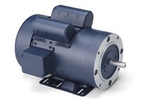 102929.00 Leeson Motor 1/3HP 3450RPM 56C TEFC 115/208 - 230V 1 Phase - Square One Electric Motors & Pumps
