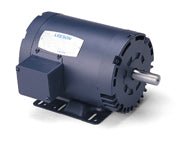 121009.00 Leeson AC Motor 3/4HP 1140RPM 143T TEFC 208 - 230/460V Three Phase - Square One Electric Motors & Pumps