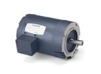 110448.00 Leeson Motor 3/4HP 3450RPM 56C TEFC 208 - 230/460V Three Phase - Square One Electric Motors & Pumps