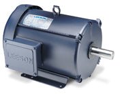102792.00 Leeson FHP Motor 1/6HP 1725RPM 48CZ TEFC 115/230V 3 Ph C4T17FK7 - Square One Electric Motors & Pumps