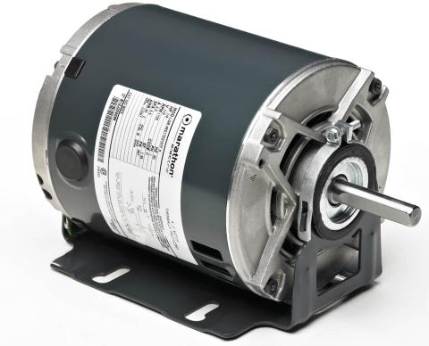 H170 Marathon Motor 1/6 - 1/8HP 1725/1140RPM 48Z DP 115 Volt 1 Phase 5KH36KN114X - Square One Electric Motors & Pumps