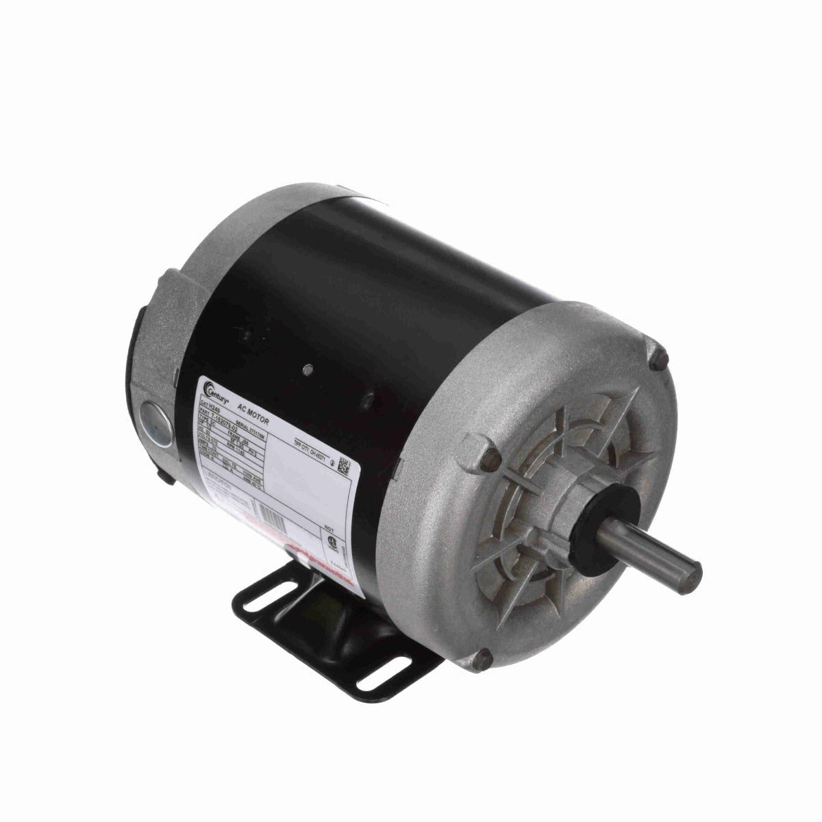H259 Century Motor 1/3HP 3450RPM H56J TENV 200 - 230/460 Volt 3 Phase - Square One Electric Motors & Pumps