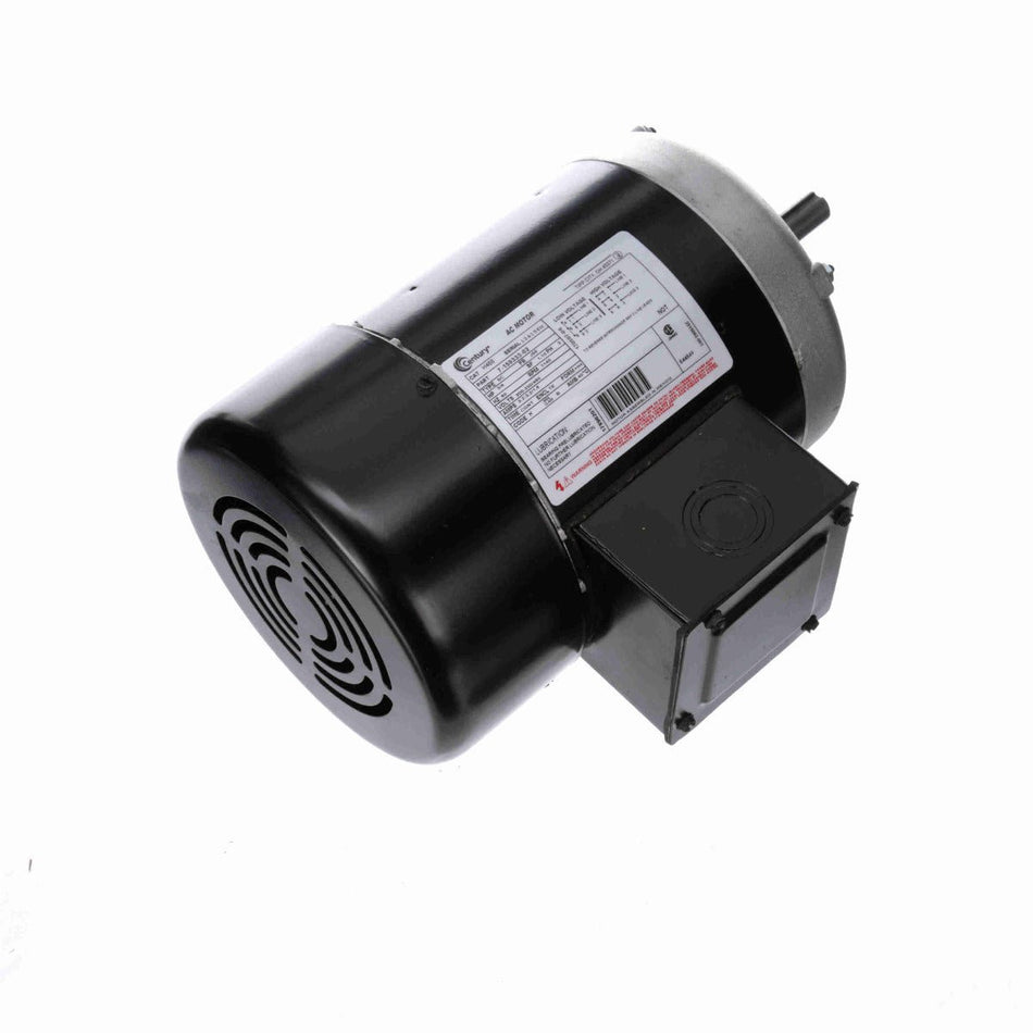 H468 Century Motor 3/4HP 1140RPM J56 TEFC 200 - 230/460 Volt 3 Phase - Square One Electric Motors & Pumps