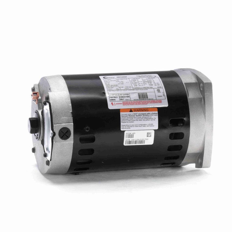H491 Century Motor 1/2HP 3450RPM 56Y ODP 208 - 230/460 Volt 3 Phase - Square One Electric Motors & Pumps