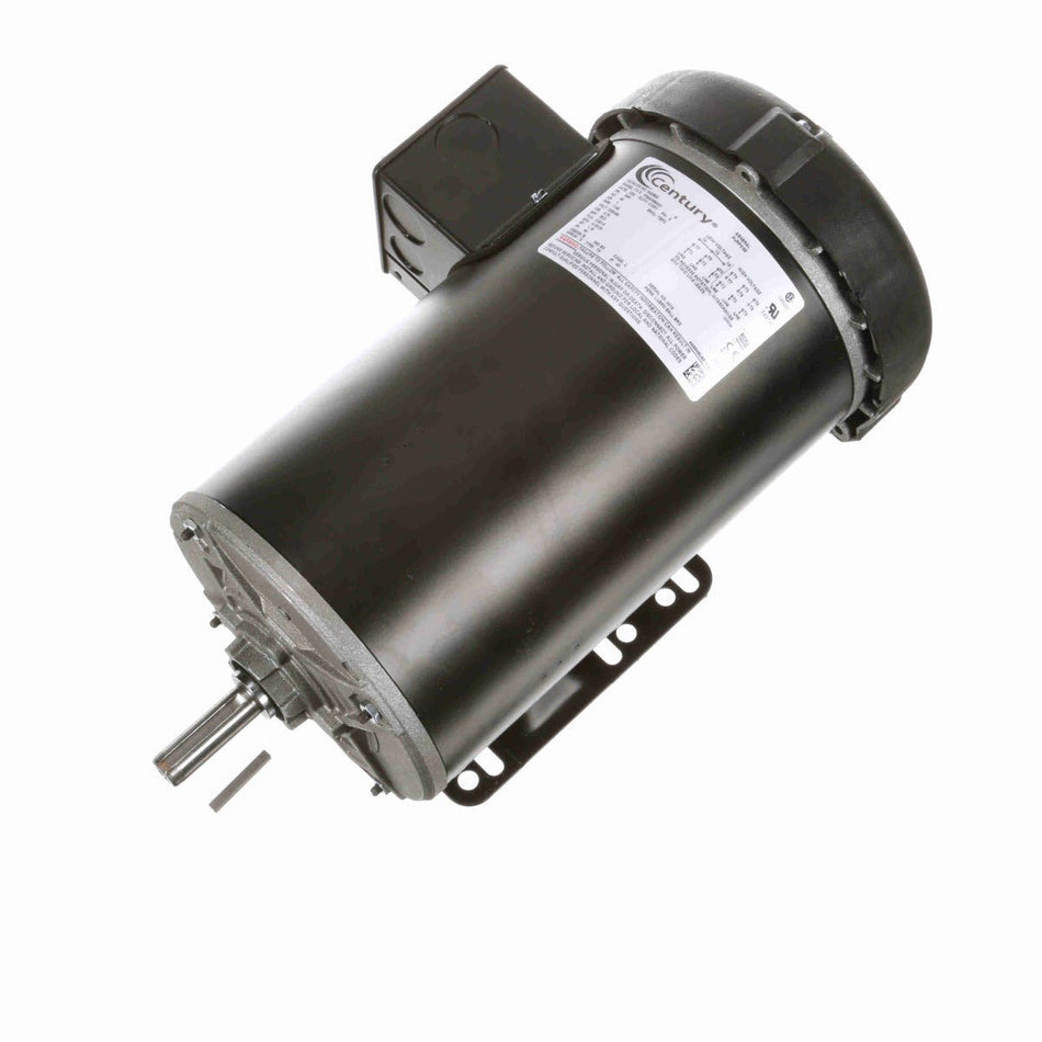 H528ES Century Motor 1HP 1140RPM L56H TEFC 200 - 230/460 Volt 3 Phase - Square One Electric Motors & Pumps