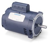 E110382.00 Leeson Motor 3/4HP 1140RPM 56C DP 115/208 - 230V 1 Phase C6K11DC6 - Square One Electric Motors & Pumps