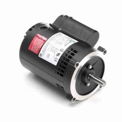 K1024LDES Century Motor 1/4HP 1725RPM 56C OPEN 115/230 Volt 1 Phase - Square One Electric Motors & Pumps
