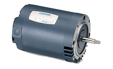 101637 Leeson Motor 3/4HP 3450RPM 56J DP 208 - 230/460V 3 Phase - Square One Electric Motors & Pumps