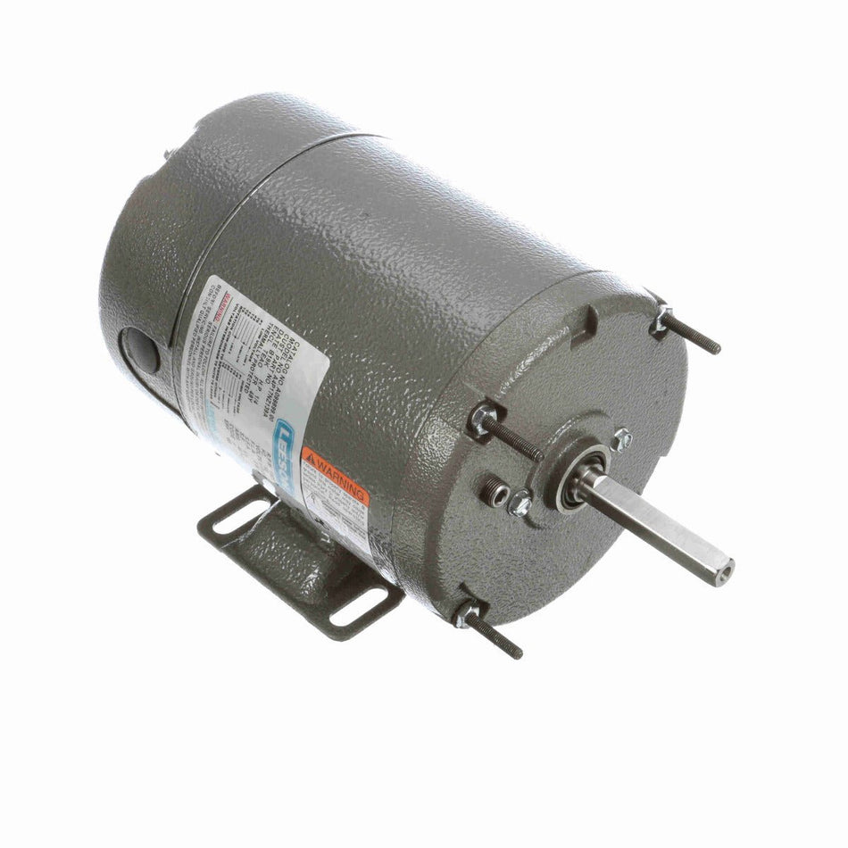 A099899 Leeson Motor 1/4HP 1625RPM 48Y TENV 115/230V 1 Phase - Square One Electric Motors & Pumps