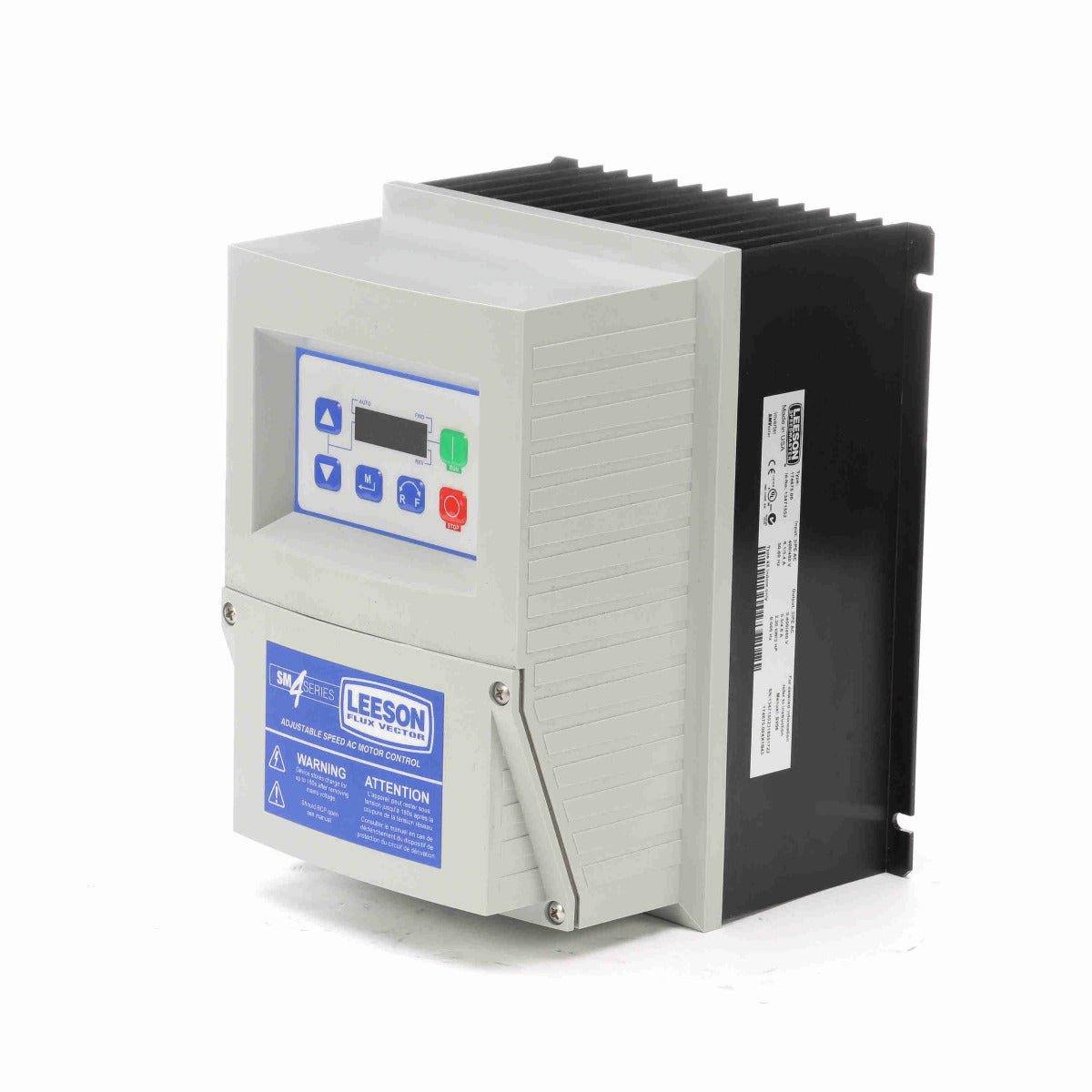 174700.00 Leeson Vector VFD Drive 20HP 208 - 240V 54AMPS 3 Phase - Square One Electric Motors & Pumps