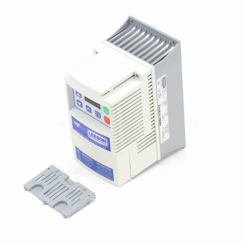 174651.00 Leeson VFD SM2 Drive 1.5HP 115/230V 6AMP 1 Phase IN / 3 Phase OUT - Square One Electric Motors & Pumps