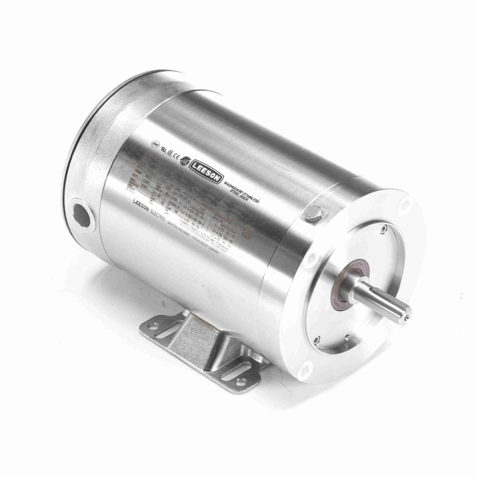 Leeson Motor 117273.00 Stainless Washdown