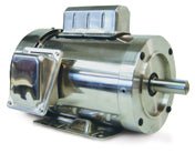 191476.00 Leeson Motor 3/4HP 3600RPM 56C TEFC 115/208 - 230V 1 Phase - Square One Electric Motors & Pumps