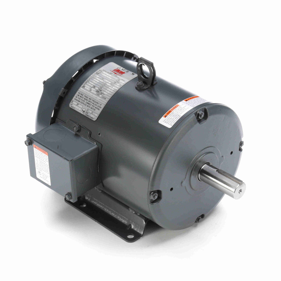 LM34006 Leeson Motor 3HP 1200RPM 213T TEFC 208 - 230/460V 3 Phase SSF6P3T61 - Square One Electric Motors & Pumps