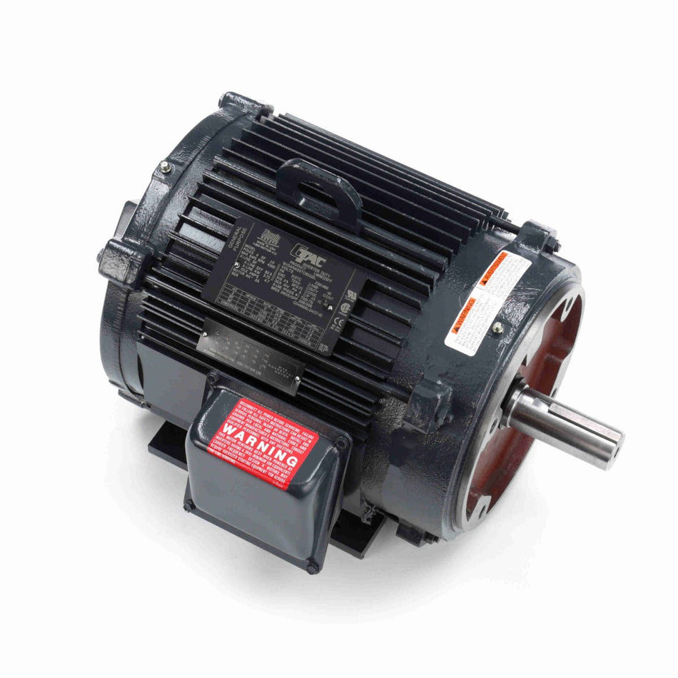LM06125 Lincoln Motor 5HP 1800RPM 213TC TENV 230/460Volt 3 Phase AN4S5TC61Q10 - Square One Electric Motors & Pumps