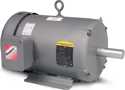 M3602 Baldor Motor 3/4HP 850RPM 184 TEFC 208 - 230/460 Volt 3 Phase 35L108M976G1 - Square One Electric Motors & Pumps