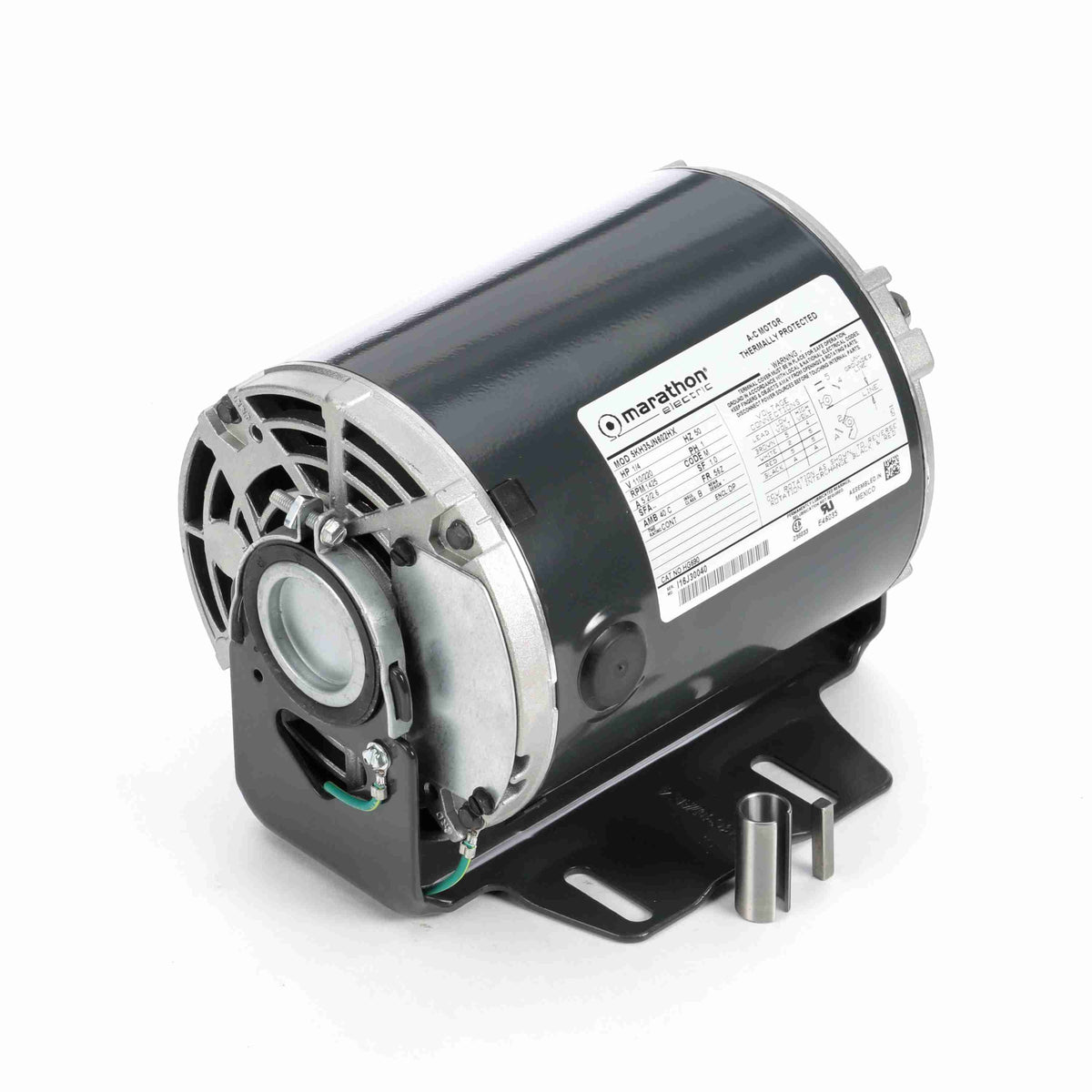 4371 Marathon Motor 1/3HP 1725RPM 48 DP 230V 1Ph 5KH39QN5529 - Square One Electric Motors & Pumps