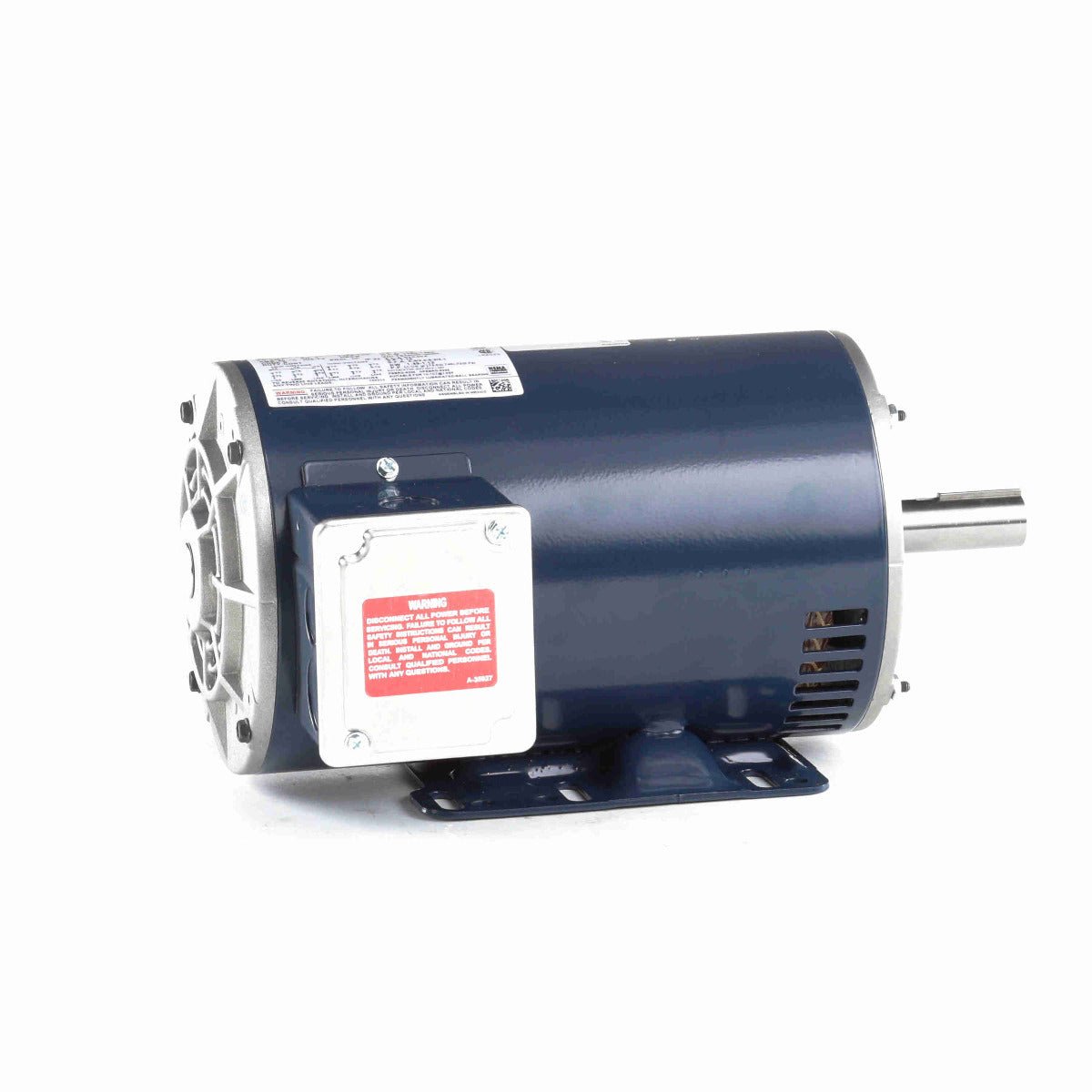 E929A Marathon Motor 2HP 1800RPM 145T DP 230/460V 3 Phase 145TTDR16352 - Square One Electric Motors & Pumps
